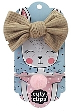 Hair Ties, 2 pcs - Snails Cuty Clips-Boss Bunny No 1  — photo N1