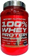 Whey Protein - Scitec Nutrition 100% Whey Protein Professional Chocolate Cookies & Cream — photo N2