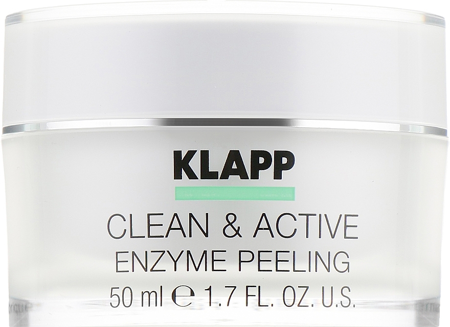 Face Enzyme MPeeling Mask - Klapp Clean & Active Enzyme Peeling — photo N3