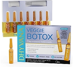 Fragrances, Perfumes, Cosmetics Facial Ampoules 'Vegetarian Botox' - Dhyvana Veggie Botox Ampoules