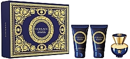 Fragrances, Perfumes, Cosmetics Versace Dylan Blue Pour Femme - Set (edp/50ml + b/l/50ml + sh/gel/50ml)