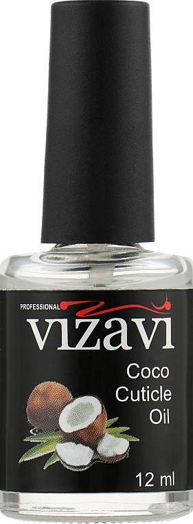 Cuticle Oil 'Coconut' - Vizavi Professional Coco Cuticle Oil — photo N1