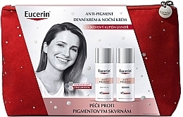 Fragrances, Perfumes, Cosmetics Set - Eucerin Anti-pigment Spot Care Gift Set (d/cr/50ml + n/cr/50ml + bag/1pcs)