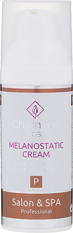Lightening Age Spot Cream - Charmine Rose Salon & SPA Professional Melanostatic Cream SPF 15 — photo N1
