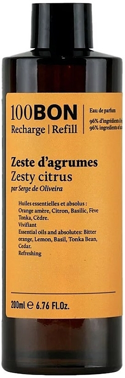 100BON Citrus zest - Eau de Parfum (refill) — photo N1