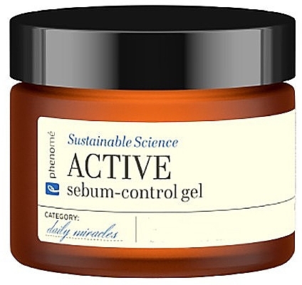 Hyaluronic Acid Cream-Gel - Phenome Sustainable Science Active Sebum-Control Gel — photo N2