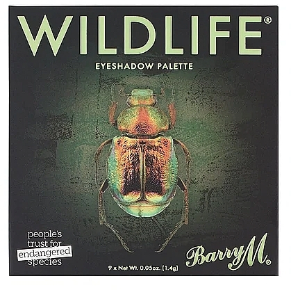Eyeshadow Palette - Barry M Cosmetics Wildlife Beetle WLEP5 Eyeshadow Charity Palette — photo N2