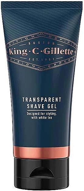 Shaving Gel - Gillette King C. Gillette Transparent Shave Gel — photo N1