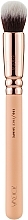 Fragrances, Perfumes, Cosmetics Contouring Brush - Zoeva 110 Face Shape Rose Golden