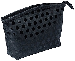 Makeup Bag "Polka Dot", 98437, black - Top Choice — photo N2