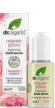 Fragrances, Perfumes, Cosmetics Brightening Face Serum with Organic Guava - Dr. OrganicOrganic Guava Brightening Facial Serum