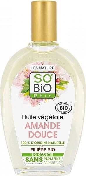 Almond Body Oil - So'Bio Etic Organic Almond Oil — photo N1