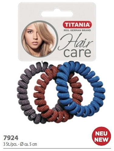 Anti Ziep Hair Tie, 5 cm - Titania — photo N1