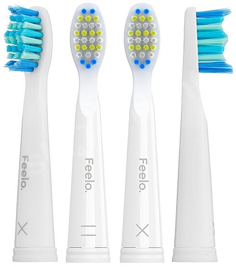 Sonic Toothbrush Head, 4 pcs. - Feelo Easy — photo N2