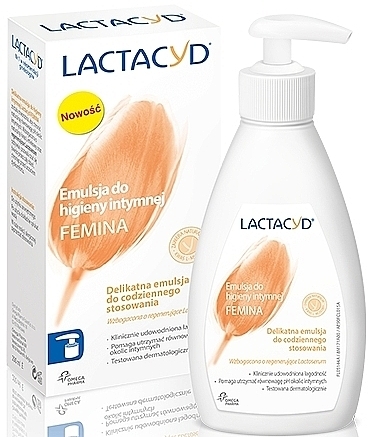 Intimate Hygiene Gel with Pump - Lactacyd Body Care — photo N1