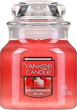 Scented Candle in Jar "White Strawberry Bellini" - Yankee Candle White Strawberry Bellini — photo N1