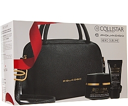 Fragrances, Perfumes, Cosmetics Set - Collistar Nero Sublime Set (cr/50ml + ser/15ml + pouch)