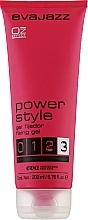 Extreme Hold Hair Styling Gel - Eva Professional Evajazz Power Style Gel — photo N4