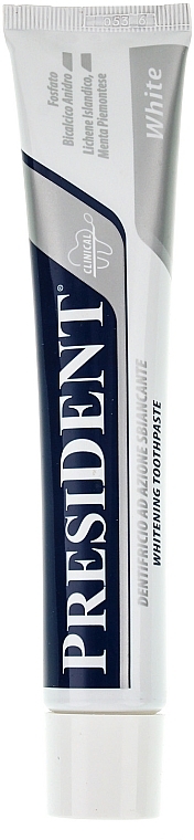 White Clinical Toothpaste - PresiDENT — photo N1