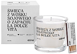 Dolce Vita Scented Candle - Auna Soya Candle La Dolce Vita — photo N7