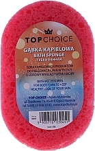 Fragrances, Perfumes, Cosmetics Bath Sponge 30451, pink-yellow - Top Choice