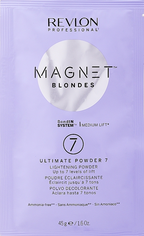 Ammonia-Free Hair Bleaching Powder - Revlon Professional Magnet Blondes 7 Ultimate Powder — photo N1