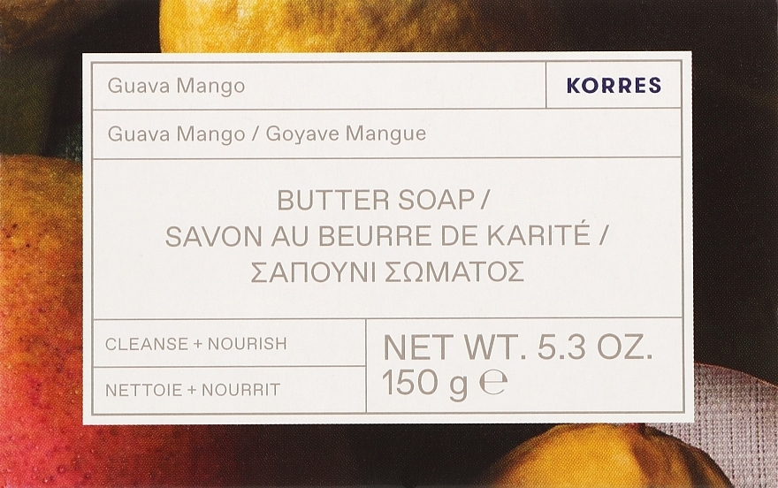 Soap - Korres Guava Mango Butter Soap — photo N1