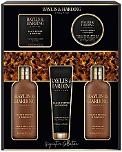 Set - Baylis & Harding Black Pepper & Ginseng Set — photo N1