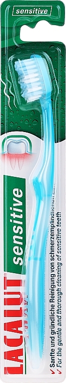 Toothbrush, blue - Lacalut "Sensitive" — photo N3