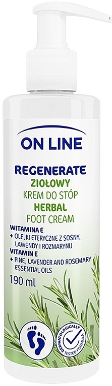 Repairing Herbal Foot Cream - On Line Herbal Food Cream — photo N5