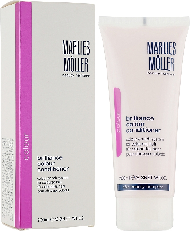 Colored Hair Conditioner - Marlies Moller Brilliance Colour Conditioner — photo N4