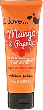 Super Gentle Hand Lotion "Mango and Papaya" - I Love... Mango & Papaya Super Soft Hand Lotion — photo N7