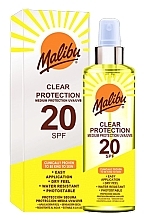 Sunscreen Spray - Malibu Clear Protection SPF20 — photo N1