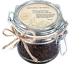 Orange & Ginger Coffee Scrub - Natural Secrets Coffee Scrub — photo N2