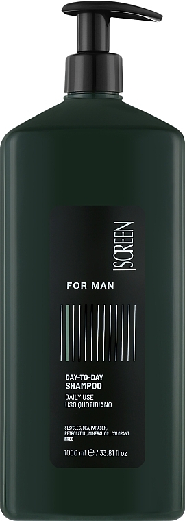 Men Shampoo for Daily Use - Screen For Man Day-To-Day Shampoo — photo N22