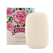 Fragrances, Perfumes, Cosmetics Cream-Soap - Bulgarian Rose Cream Soap with natural rose water