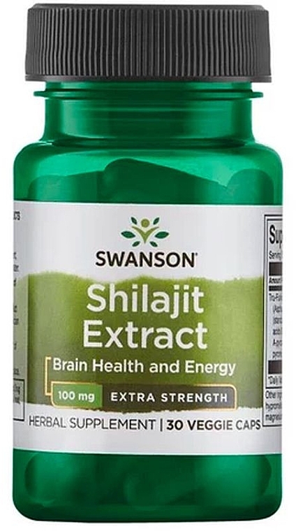 Dietary Supplement 'Shilajit Extract', 100mg - Swanson Shilajit Extract — photo N6