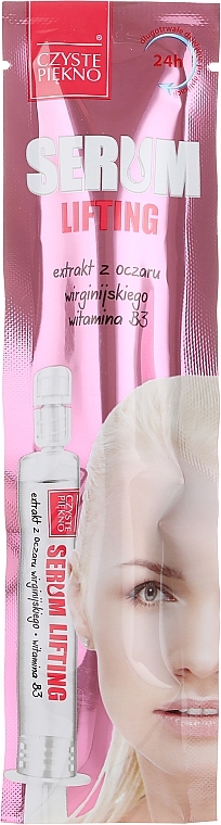 Lifting Face Serum - Czyste Piekno Serum Lifting — photo N1