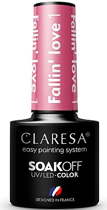 Gel Polish - Claresa Fallin Love Soak Off UV/LED Color — photo N1