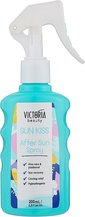 日焼け止めスプレー後 - Victoria Beauty Sun Kiss After Sun Spray — photo N1