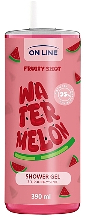 Watermelon Shower Gel - On Line Fruity Shot Shower Gel — photo N1