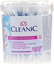 Fragrances, Perfumes, Cosmetics Cotton Buds "Classic", 100 pcs - Cleanic Face Care Cotton Buds