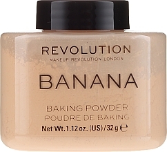 Fragrances, Perfumes, Cosmetics Face Powder - Makeup Revolution Banana Baking Powder