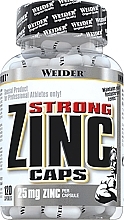 Dietary Supplement "Zinc Citrate" - Weider Strong Zinc Caps 25 Mg — photo N1