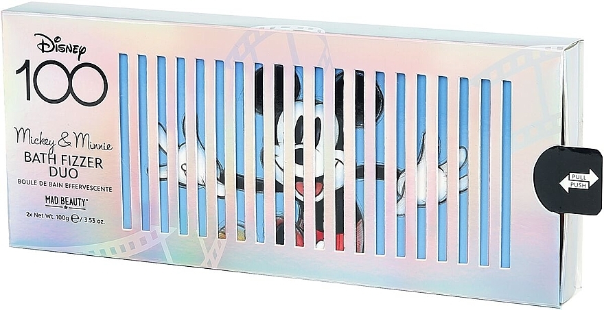 Bath Bombs - Mad Beauty Disney 100 Mickey & Minnie Bath Fizzer Duo — photo N1