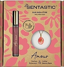 Fragrances, Perfumes, Cosmetics Sentastic Amour - Set (edp/15ml + necklace)