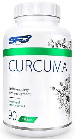 Turmeric Dietary Supplement - SFD Nutrition Curcuma 1000 mg — photo N1