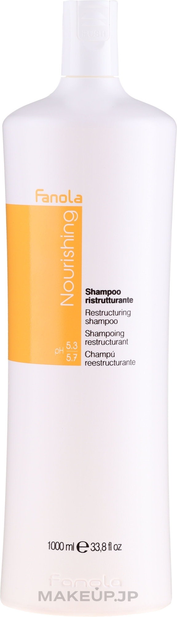 Restructuring Shampoo for Dry Hair - Fanola Restructuring Shampoo — photo 1000 ml