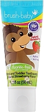 Fragrances, Perfumes, Cosmetics Strawberry Kids Toothpaste, 0-2 years - Brush-Baby Toothpaste