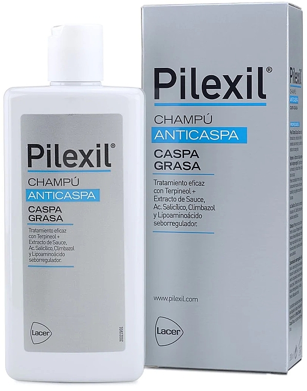 Anti-Oily Dandruff Shampoo - Lacer Pilexil Greasy Dandruff Shampoo — photo N1